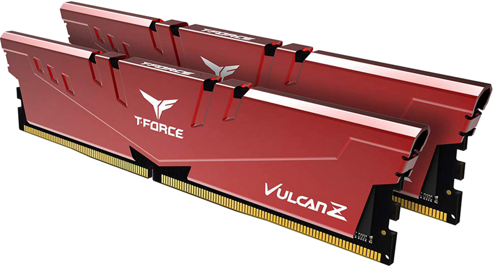 Пам'ять DDR4 RAM_16Gb (2x8Gb) 3200Mhz Team T-Force Vulcan Z Red (TLZRD416G3200HC16CDC01) - зображення 2