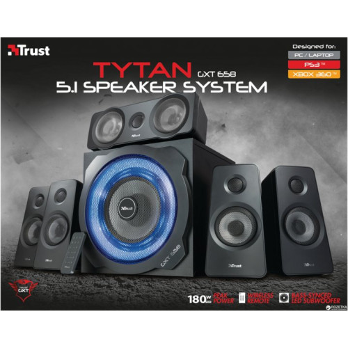 Колонки Trust GXT 658 Tytan 5.1 - зображення 4