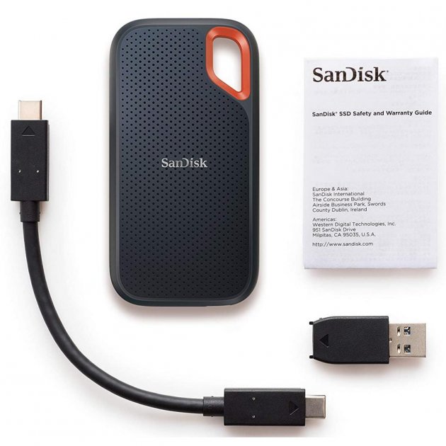 Зовнішній накопичувач SSD 1TB SanDisk Extreme Portable SSD V2 E61 (SDSSDE61-1T00-G25) - зображення 5