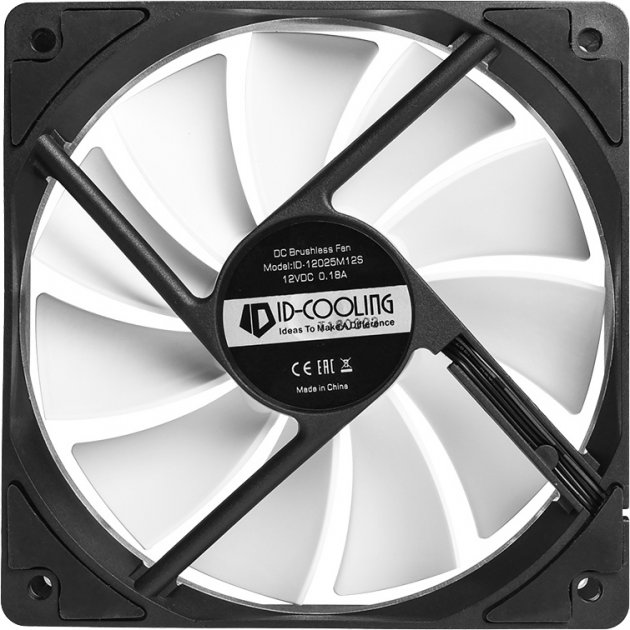 Вентилятор для корпусів 120 мм ID-COOLING XF-12025-SD-W - зображення 2