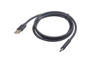 Кабель USB2  АM-Type C 1.8м. Cablexpert - зображення 2