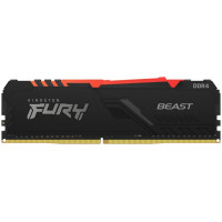 Пам'ять DDR4 RAM_32Gb (1x32Gb) 3600Mhz Kingston Fury Beast RGB (KF436C18BBA/32)