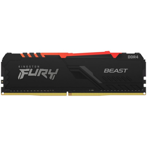 Пам'ять DDR4 RAM_32Gb (1x32Gb) 3600Mhz Kingston Fury Beast RGB (KF436C18BBA\/32) - зображення 1
