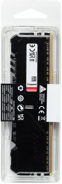 Пам'ять DDR4 RAM_32Gb (1x32Gb) 3600Mhz Kingston Fury Beast RGB (KF436C18BBA\/32) - зображення 6