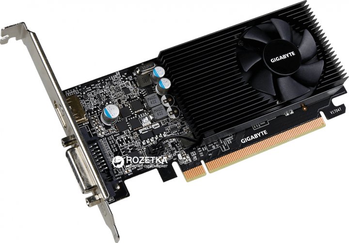 Відеокарта GeForce GT 1030 2 Gb GDDR5, Gigabyte (GV-N1030D5-2GL) - зображення 2
