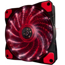 Вентилятор для корпусів 120mm Frime Iris LED Fan 15LED Red (FLF-HB120R15) - зображення 1