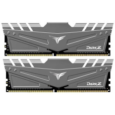 Пам'ять DDR4 RAM_16Gb (2x8Gb) 3200Mhz Team T-Force Dark Z Gray (TDZGD416G3200HC16CDC01) - зображення 1