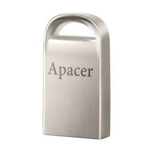 Флеш пам'ять USB 32 Gb Apacer AH115 Silver USB2.0, міні, метал - зображення 2