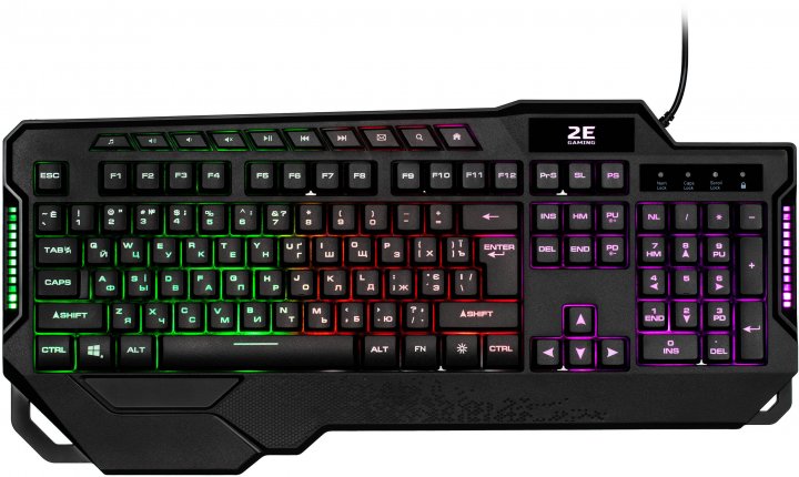 Клавіатура 2E Gaming KG340 LED (2E-KG340UBK) - зображення 1