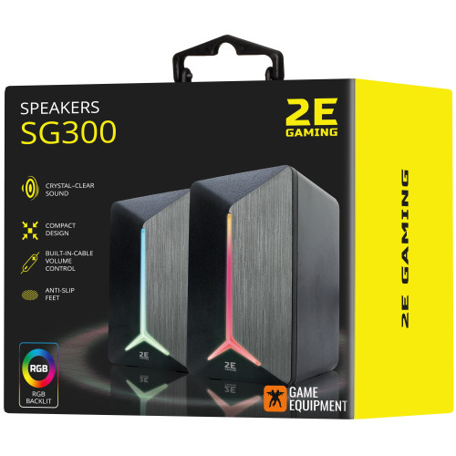 Колонки 2E Gaming Speakers SG300 2.0 RGB - зображення 9