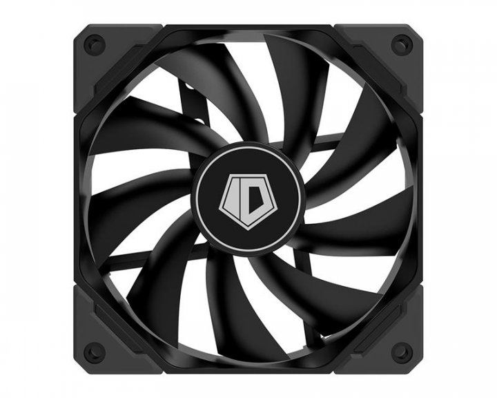 Вентилятор для корпусів 120 мм ID-COOLING TF-12025-BLACK - зображення 1