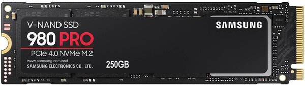 Накопичувач SSD NVMe M.2 250GB Samsung 980 PRO (MZ-V8P250BW) - зображення 1