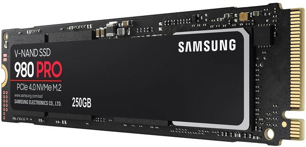 Накопичувач SSD NVMe M.2 250GB Samsung 980 PRO (MZ-V8P250BW) - зображення 2