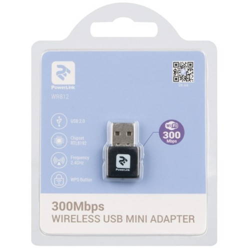 Мережева карта Wireless USB Wi-Fi 2E PowerLink WR812 - зображення 3