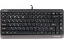 Клавіатура A4-Tech FK11 Fstyler Compact Size USB Grey - зображення 1