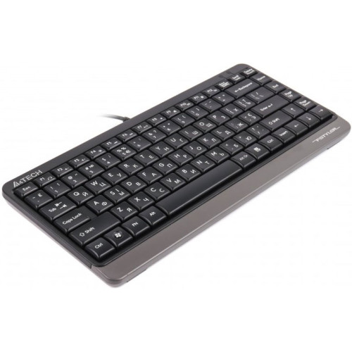 Клавіатура A4-Tech FK11 Fstyler Compact Size USB Grey - зображення 2
