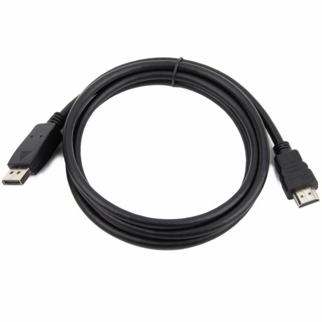 Кабель DisplayPort to HDMI, 1 m, Cablexpert - зображення 2