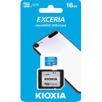 MicroSDHC 16 Gb KIOXIA Exceria class 10 UHS-I