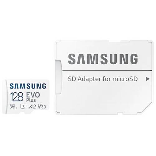 MicroSDXC 128 Gb Samsung EVO Plus UHS-I, U3, V30, A2 - зображення 3