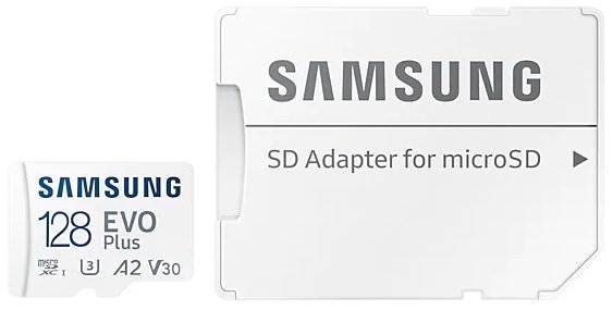 MicroSDXC 128 Gb Samsung EVO Plus UHS-I, U3, V30, A2 - зображення 3