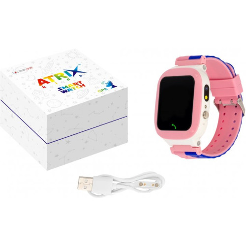 Смарт годинник Atrix iQ2200 IPS Cam Flash Pink - зображення 5