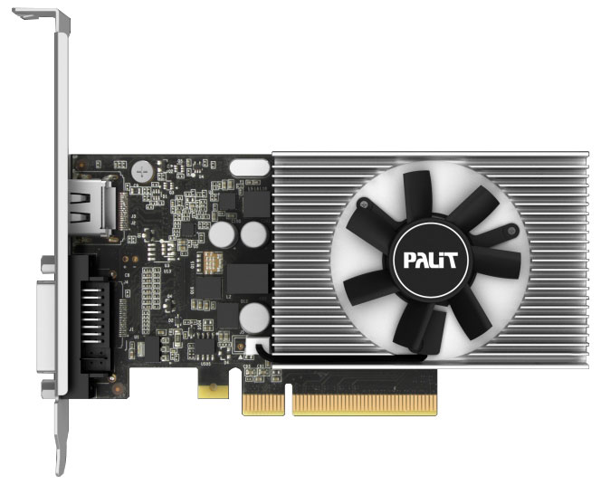 Відеокарта GeForce GT 1030 2 Gb DDR4, Palit (NEC103000646-1082F) - зображення 2