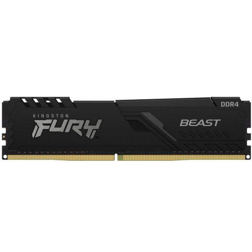 Пам'ять DDR4 RAM_16Gb (1x16Gb) 2666Mhz Kingston Fury Beast Black (KF426C16BB1\/16) - зображення 1