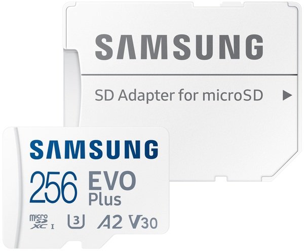 MicroSDXC 256 Gb Samsung EVO Plus UHS-I, U3, V30, A2 - зображення 1