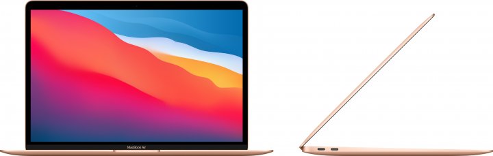 Ноутбук Apple MacBook Air 13 Late 2020 Gold (MGND3) - зображення 2
