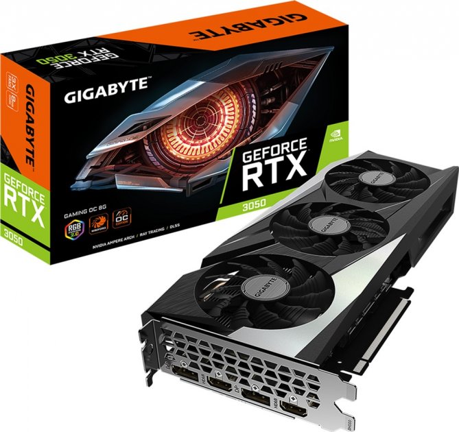 Відеокарта GeForce RTX 3050 8GB GDDR6 Gigabyte (GV-N3050GAMING OC-8GD) - зображення 7