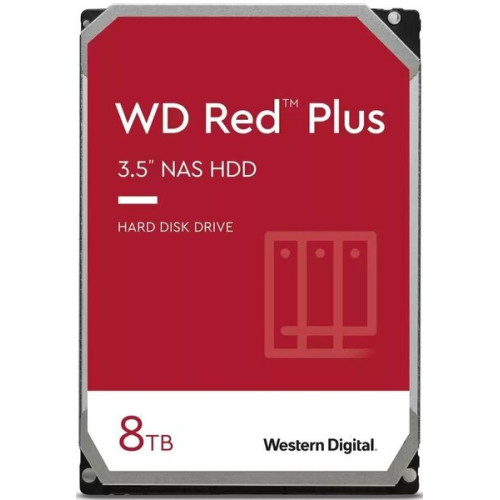 Жорсткий диск HDD 8000GB WD WD80EFBX - зображення 1