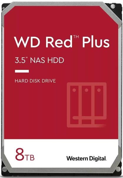 Жорсткий диск HDD 8000GB WD WD80EFBX - зображення 1