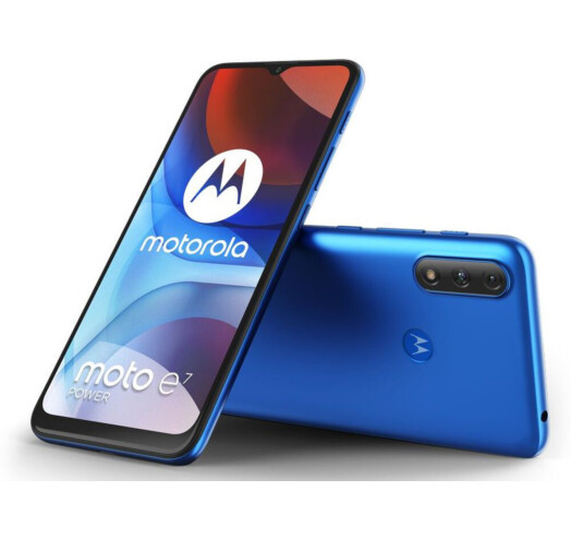 Смартфон Motorola E7 Power 4\/64GB Tahiti Blue - зображення 7