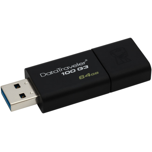 Флеш пам'ять USB 64 Gb Kingston DT 100 G3 USB3.0 - зображення 3