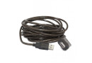 Кабель USB - активний подовжувач, Cablexpert, 10 м, AM-AF - зображення 3
