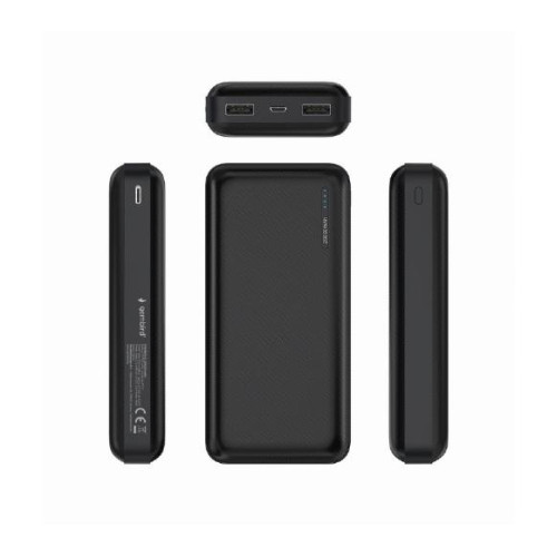 Батарея POWER BANK Gembird PB20-01 20000 mAH - зображення 3