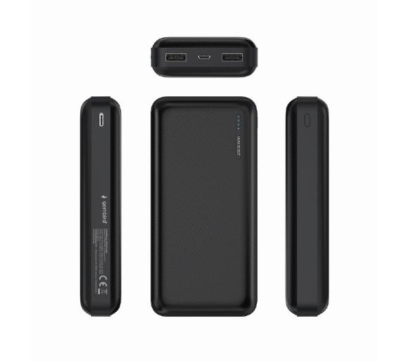 Батарея POWER BANK Gembird PB20-01 20000 mAH - зображення 3