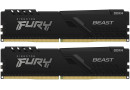 Пам'ять DDR4 RAM_64Gb (2x32Gb) 3000Mhz Kingston Fury Beast Black (KF430C16BBK2\/64) - зображення 1