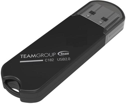 Флеш пам'ять USB 16GB Team C182 Black - зображення 1