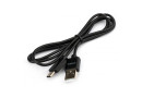 Кабель USB2  АM-Type C 1м, 3A 18W PVC black Vinga - зображення 2