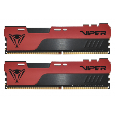 Пам'ять DDR4 RAM_16Gb (2x8Gb) 3600Mhz Patriot Viper Elite II Red (PVE2416G360C0K) - зображення 1