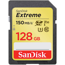Secure Digital card 128 Gb SanDisk Extreme SDXC UHS-I U3
