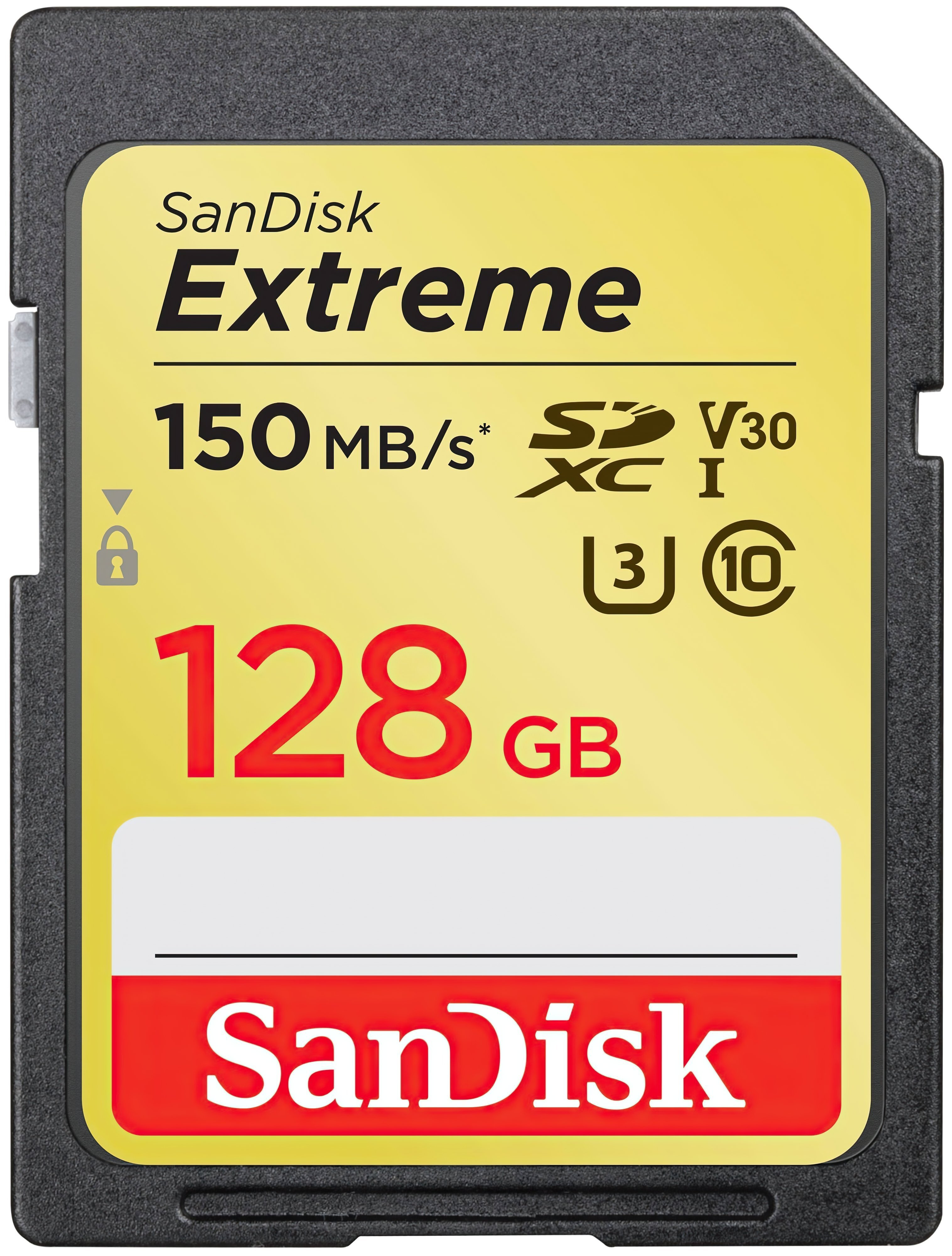 Secure Digital card 128 Gb SanDisk Extreme SDXC UHS-I U3 - зображення 1