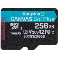MicroSDXC 256 Gb Kingston Canvas Go! Plus class 10 UHS-I