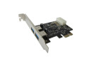 Контролер PCI-Ex1 to 2x USB 3.0  Dynamode (USB30-PCIE-2) - зображення 2