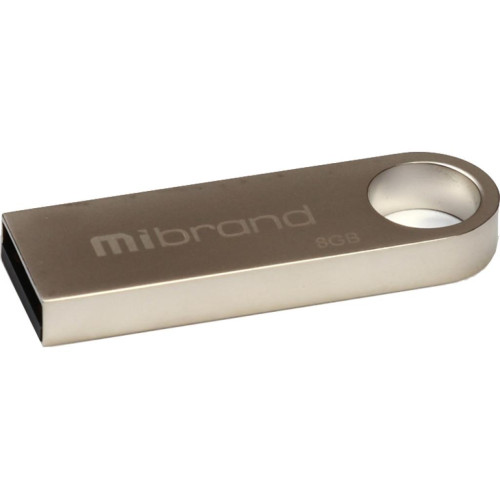 Флеш пам'ять USB 8 Gb Mibrand Puma Silver USB 2.0 - зображення 1