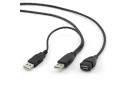 Кабель USB Cable 0.9 м 2xAM-AF подовжувач Cablexpert - зображення 1