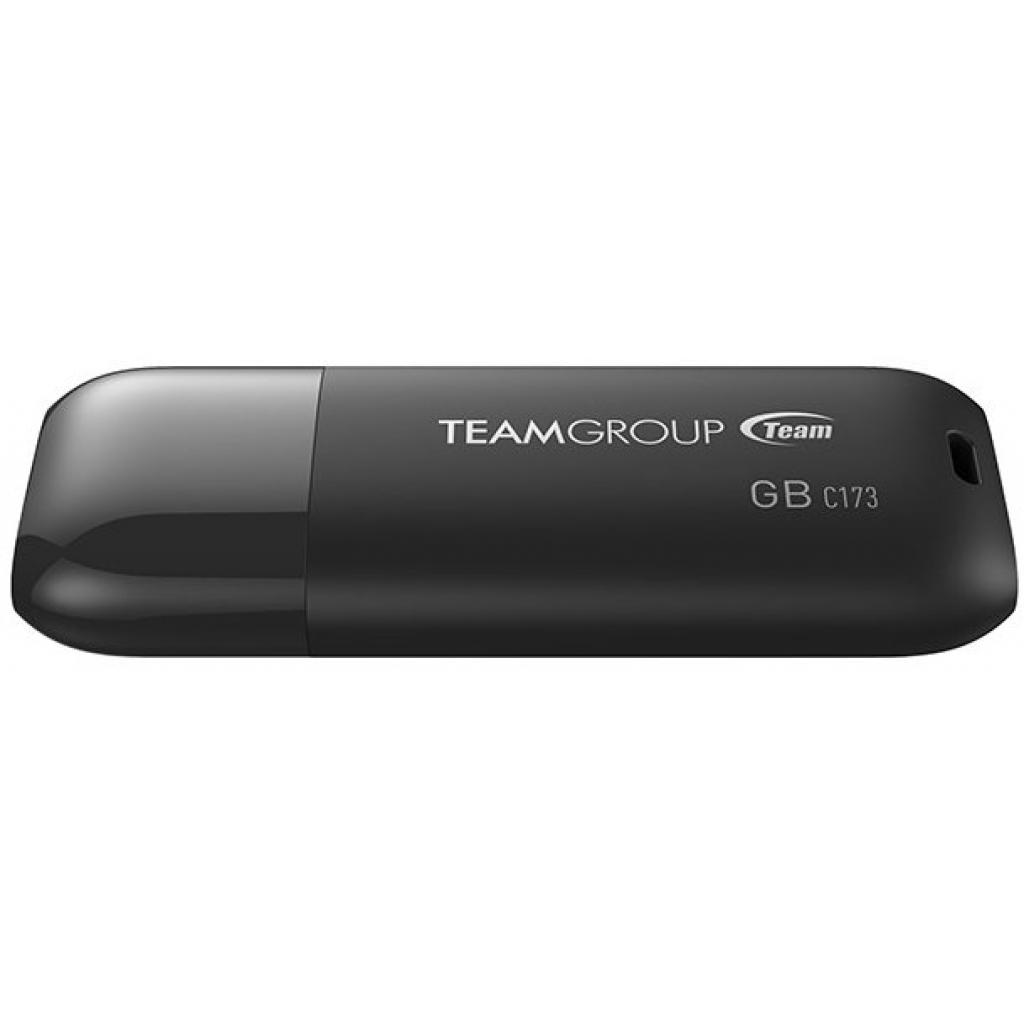 Флеш пам'ять USB 32 Gb Team C173 Pearl Black USB 2.0 - зображення 3