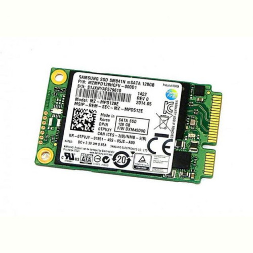 Накопичувач SSD mSATA 128GB Samsung SM841N (MZMPD128HCFV) - зображення 1