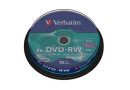 DVD-RW-disк Verbatim 4,7Gb 4x Cake box 10шт - зображення 1